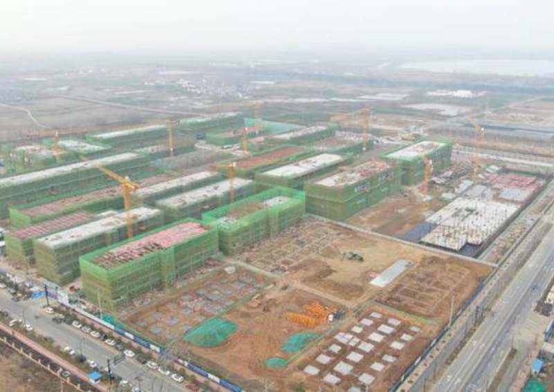 食品產業園一期啟動區項目已完成，總建筑面積16.6萬平米